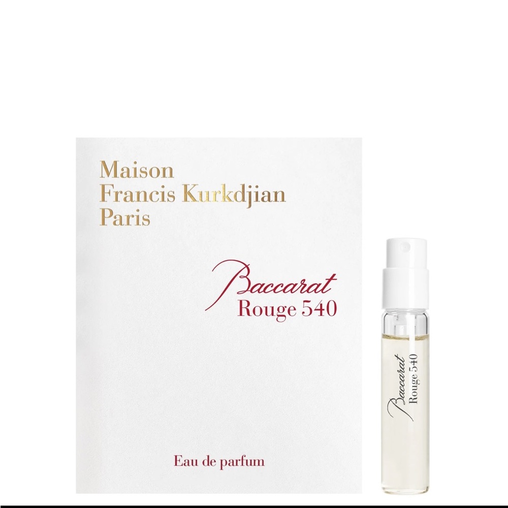 baccarat rouge 540 sample